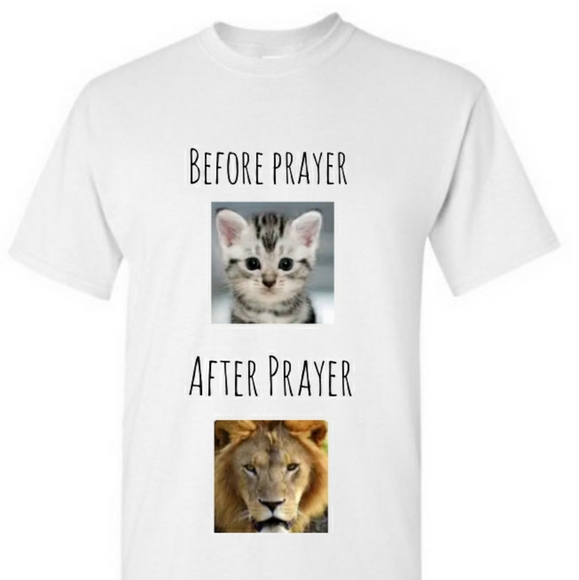 B4 Prayer After Prayer Custom shirt SEE DESCRIPTIO - Picture 1 of 1